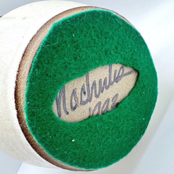 Stoneware Michigan Artisan Made Pitcher 1992 Vintage Sam Machulis Signed - Picture 5 of 11